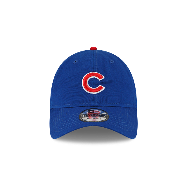 Chicago Cubs New Era Royal Blue Core Classic 9TWENTY Adjustable Hat for Men product image 2, provided for visual reference