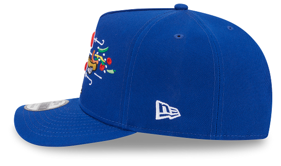 Chicago Cubs New Era Cartoon Royal A-Frame 9FIFTY Snapback Hat product image 5, provided for visual reference and product