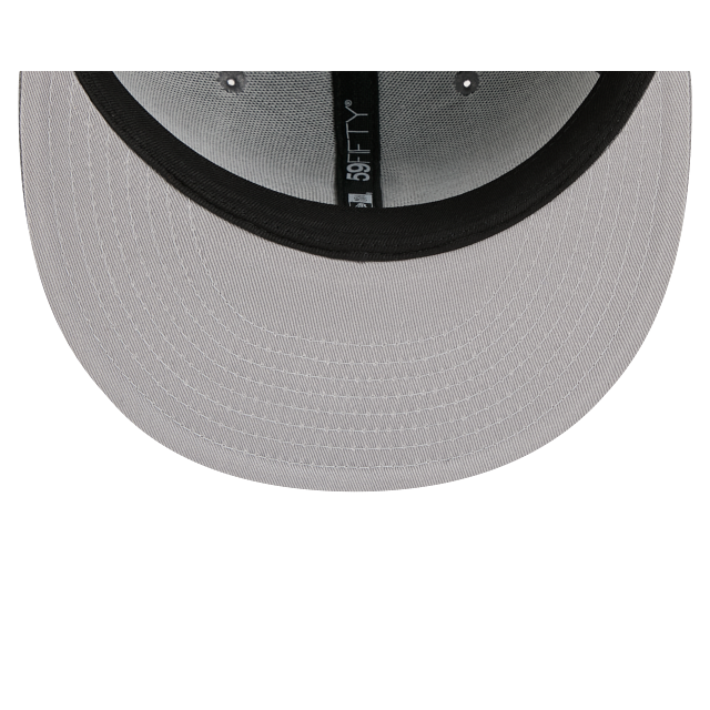Chicago Cubs New Era Gray 59FIFTY Color Basic Fitted Hat product image 7, provided for visual reference and product detail