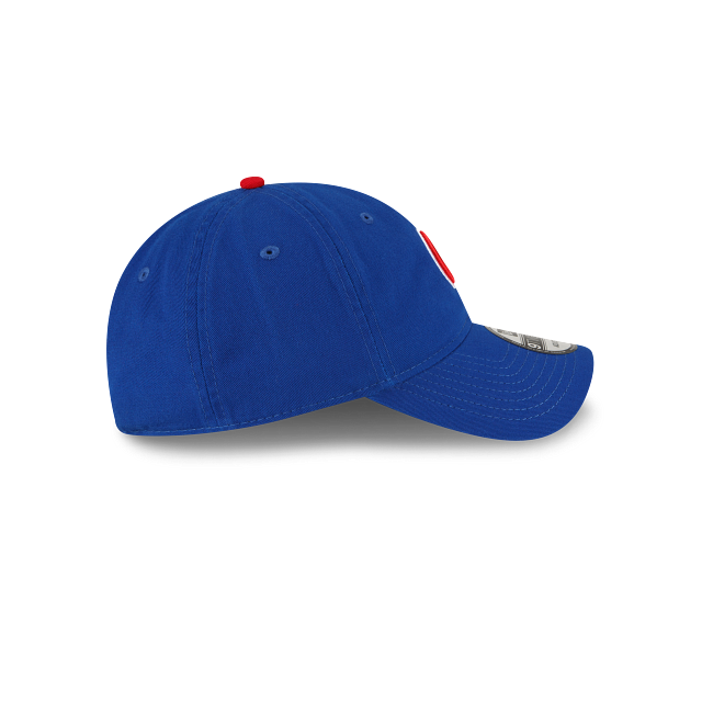 Chicago Cubs New Era Royal Blue Core Classic 9TWENTY Adjustable Hat for Men product image 4, provided for visual reference