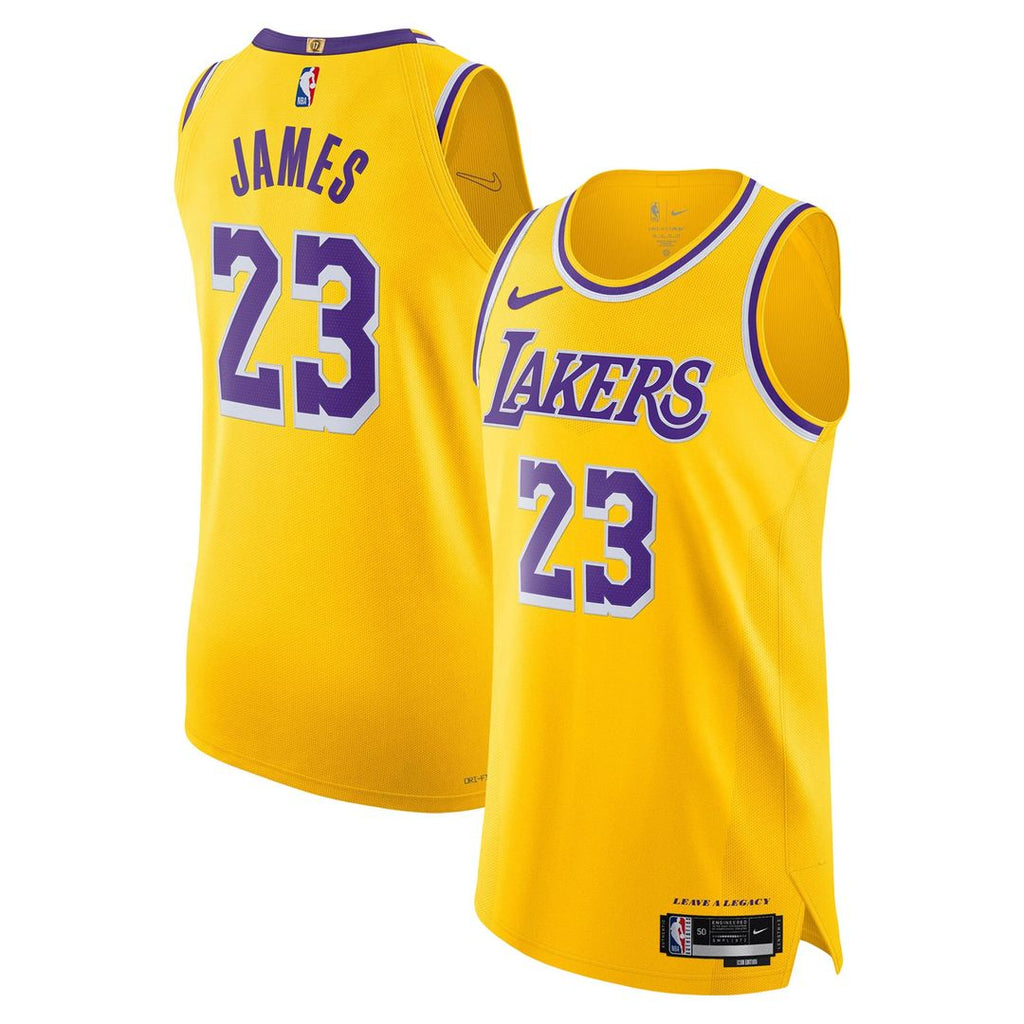 Los Angeles Lakers LeBron James Nike Authentic Jersey product image 1