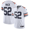 Chicago Bears Khalil Mack Nike White Alternate Classic Vapor Limited Jersey for Men product image 1, provided for visual