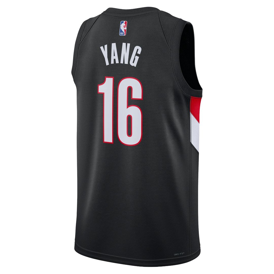 Portland Trail Blazers Yang Hansen Nike Unisex Swingman product image 3