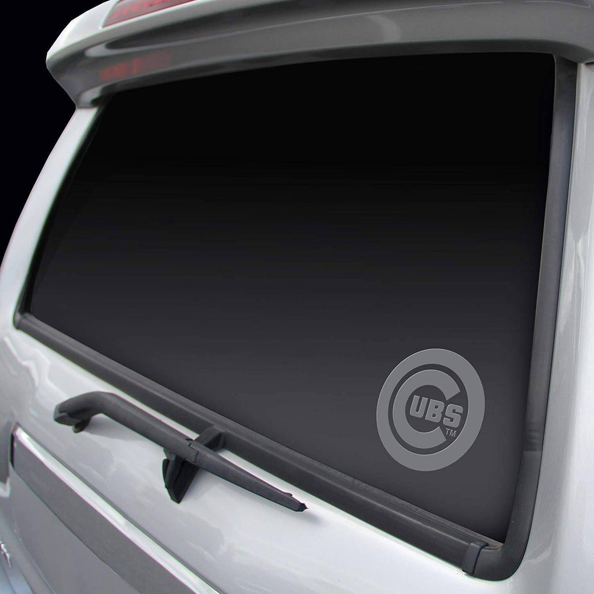 Rico MLB Chicago Cubs Chrome Window Graphic 4X6 Sticker product image 1, provided for visual reference and product detail