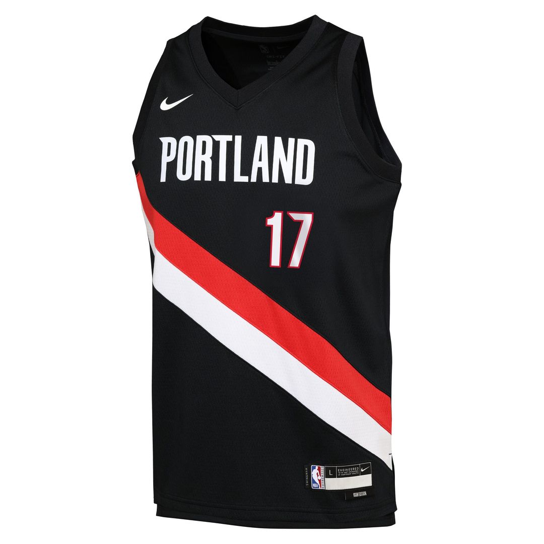 Portland Trail Blazers Shaedon Sharpe Nike Youth Icon product image 2