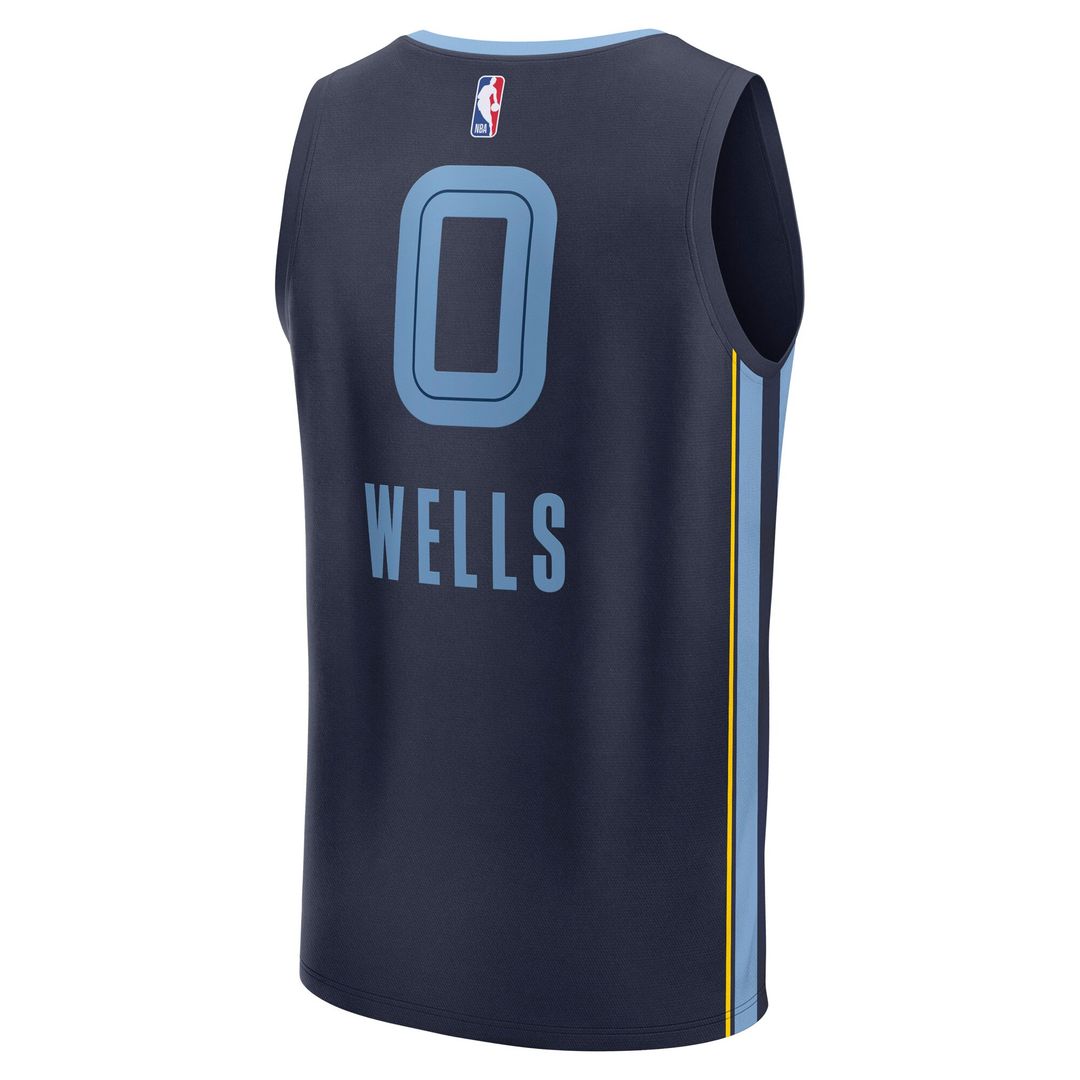 Memphis Grizzlies Jaylen Wells Fanatics Fast Break Replica product image 3