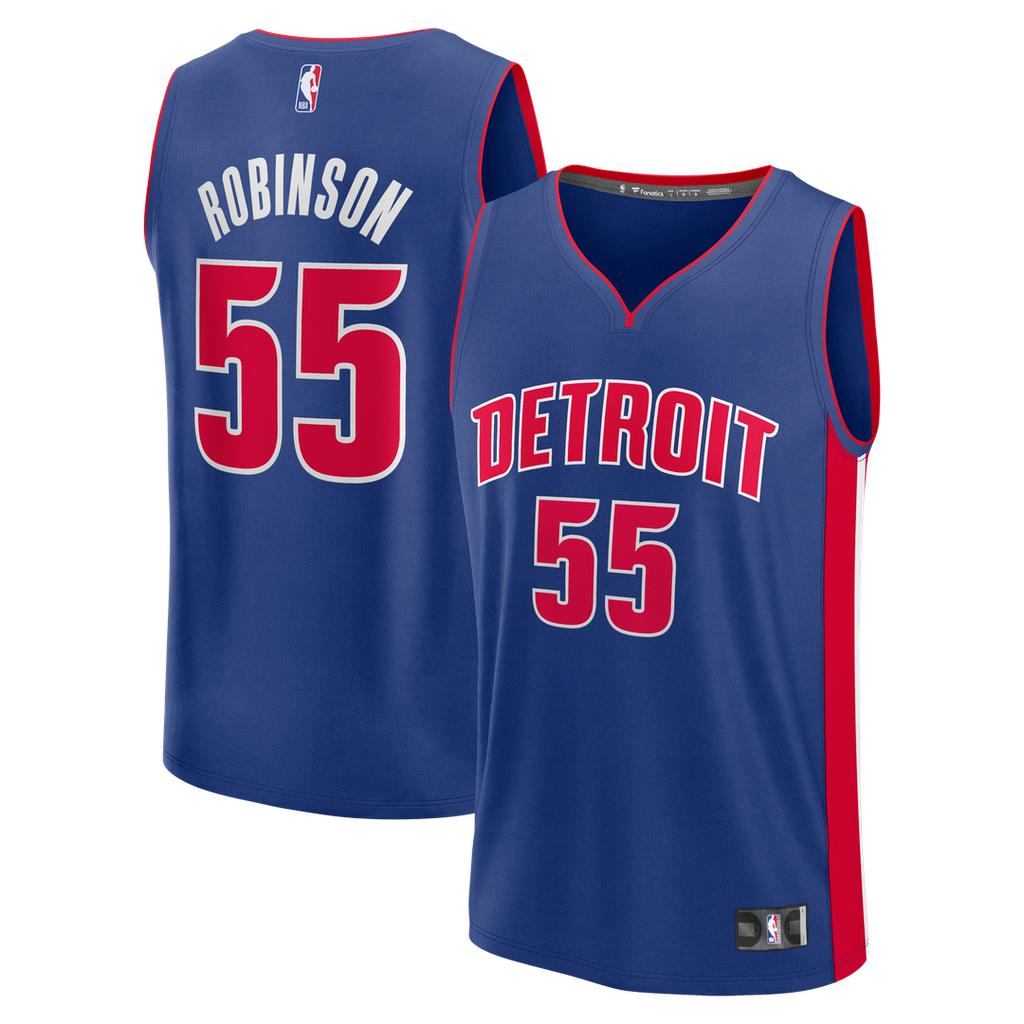 Detroit Pistons Duncan Robinson Fanatics Fast Break Jersey product image 1