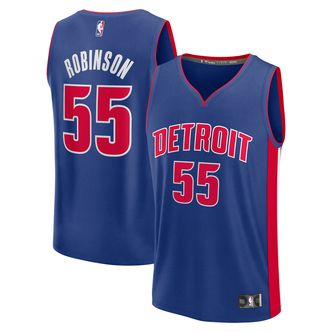 Detroit Pistons Duncan Robinson Fanatics Fast Break Jersey product image 1
