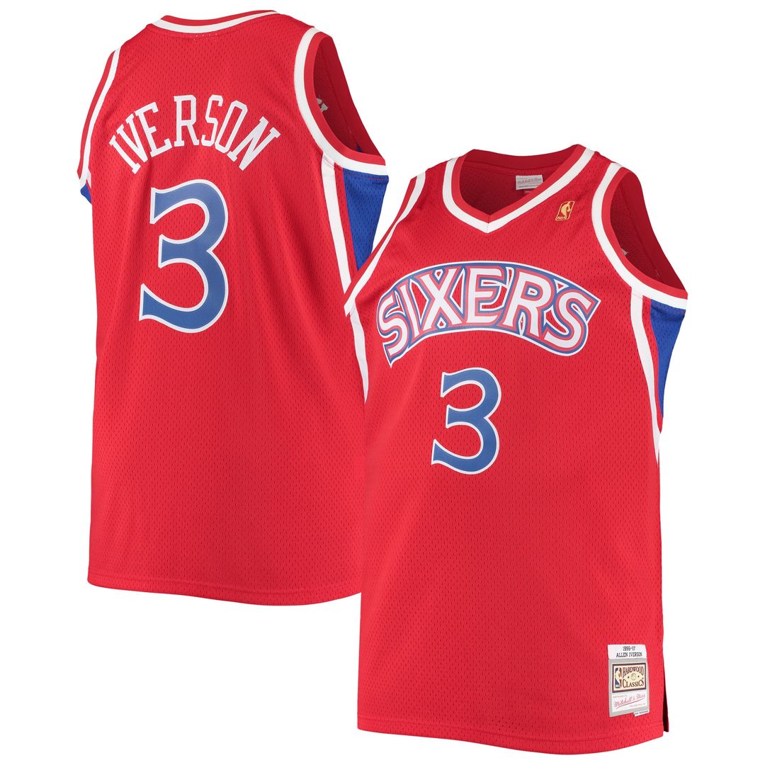 Philadelphia 76ers Allen Iverson Mitchell & Ness 1996/97 product image 10