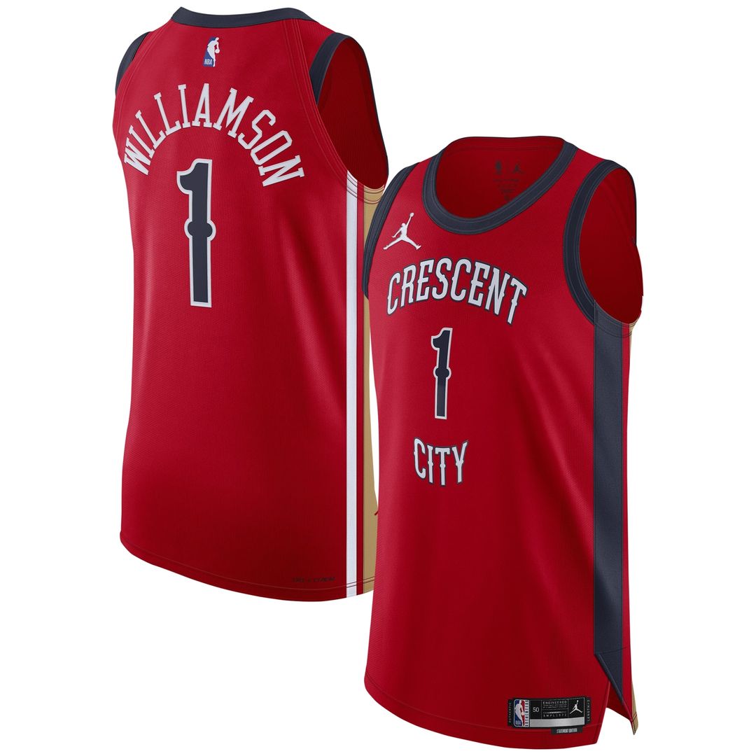 New Orleans Pelicans Zion Williamson Jordan Brand Authentic product image 1