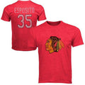 Chicago Blackhawks Tony Esposito #35 Alumni Old Time Hockey S/S Distressed Player T-Shirt for Men product image 1, provided