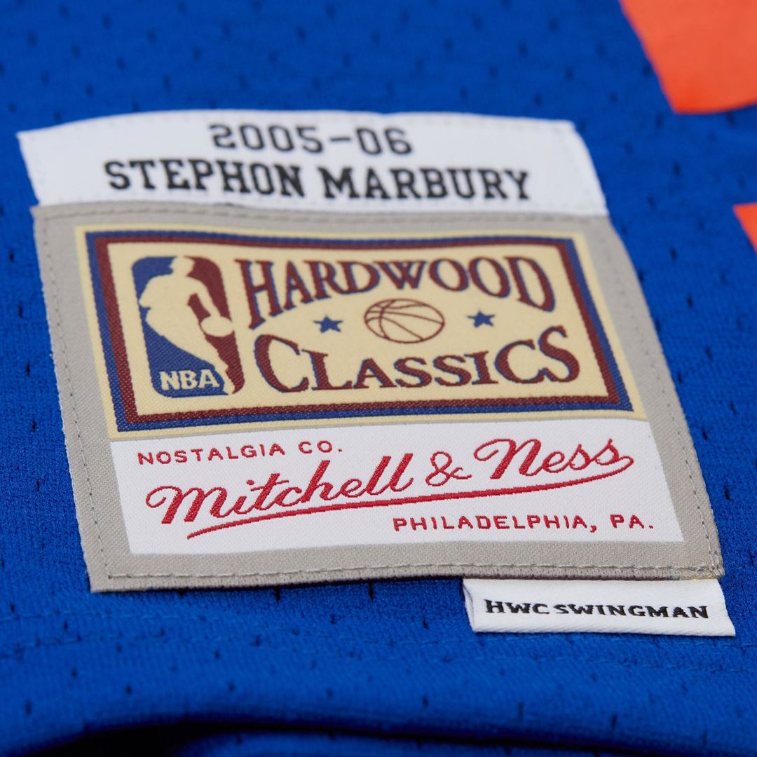 New York Knicks Stephon Marbury Mitchell & Ness 2005/06 product image 6