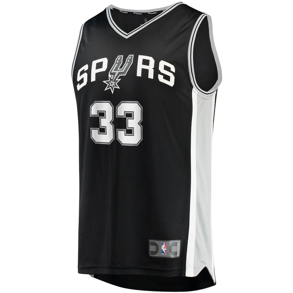 San Antonio Spurs Tre Jones Fanatics Fast Break Replica product image 2