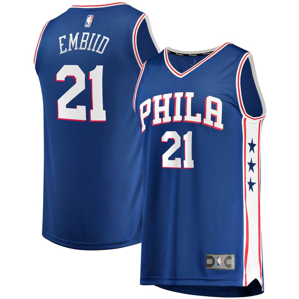 Philadelphia 76ers Joel Embiid Fanatics Replica Jersey product image 7