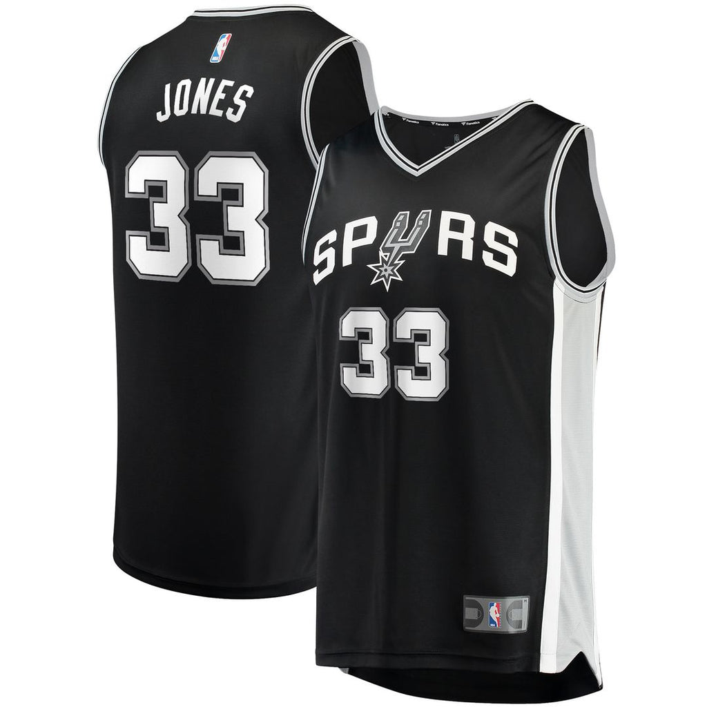 San Antonio Spurs Tre Jones Fanatics Fast Break Replica product image 1
