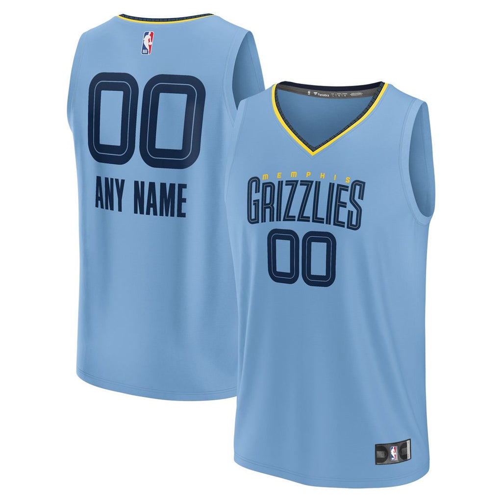 Memphis Grizzlies Fanatics Custom Fast Break Jersey product image 1