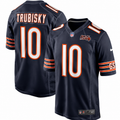 Chicago Bears Mitchell Trubisky Nike Navy 100th Season Game Jersey for Men product image 1, provided for visual reference