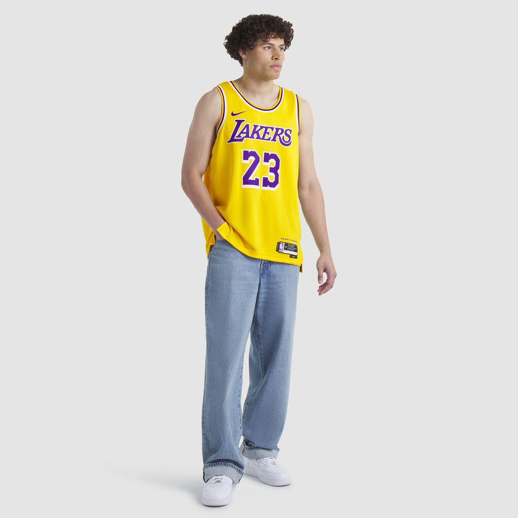 Los Angeles Lakers LeBron James Nike Unisex Swingman Jersey product image 12