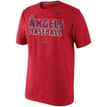 MLB Los Angeles Angels of Anaheim Nike Red Home Practice T-Shirt for Men product image 1, provided for visual reference and