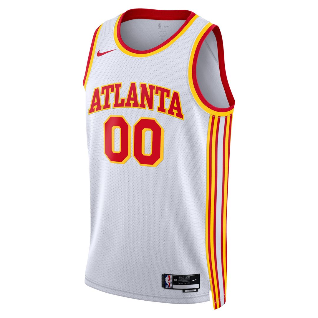 Atlanta Hawks Nike Unisex Swingman Custom Jersey White product image 2