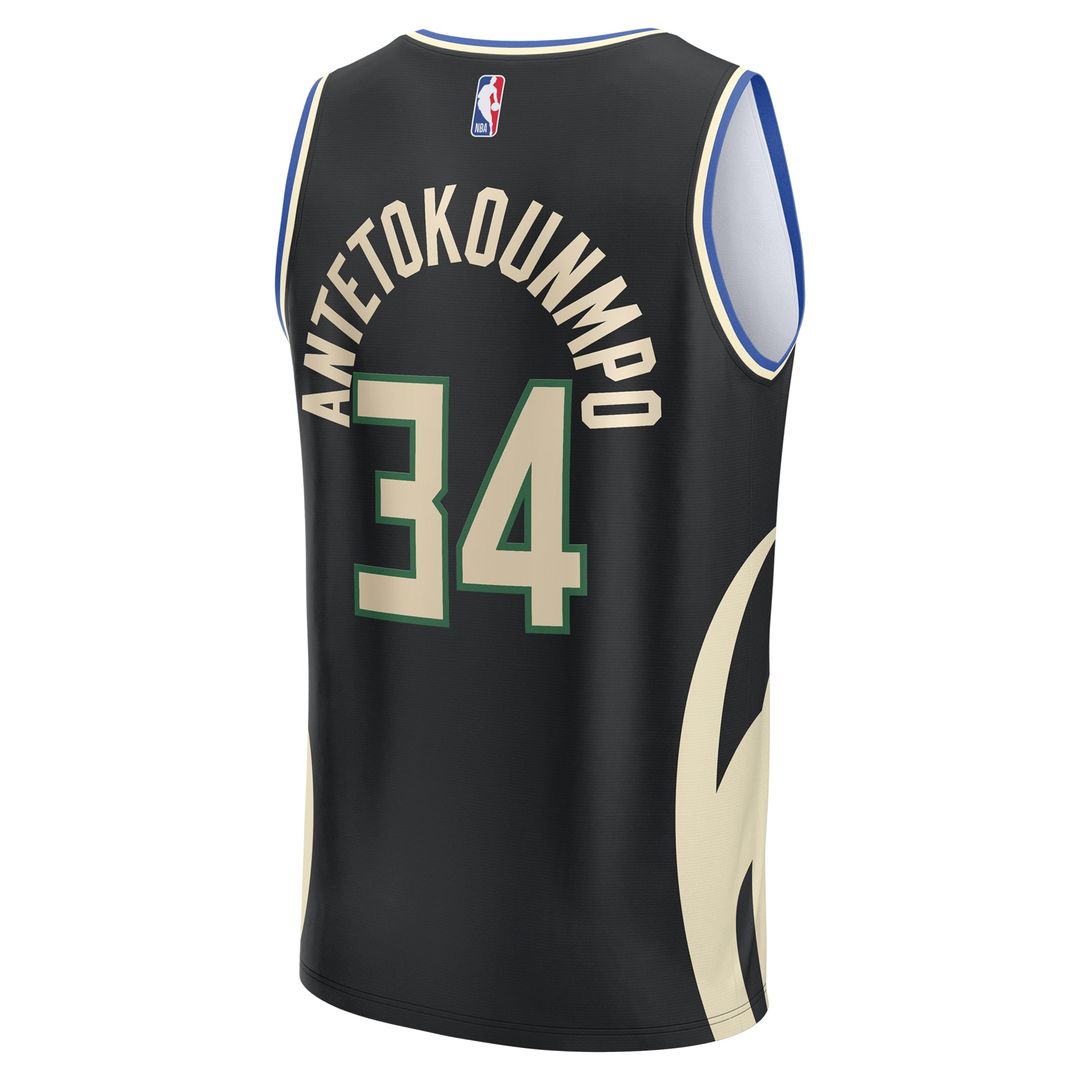Milwaukee Bucks Giannis Antetokounmpo Fanatics Youth Fast product image 3