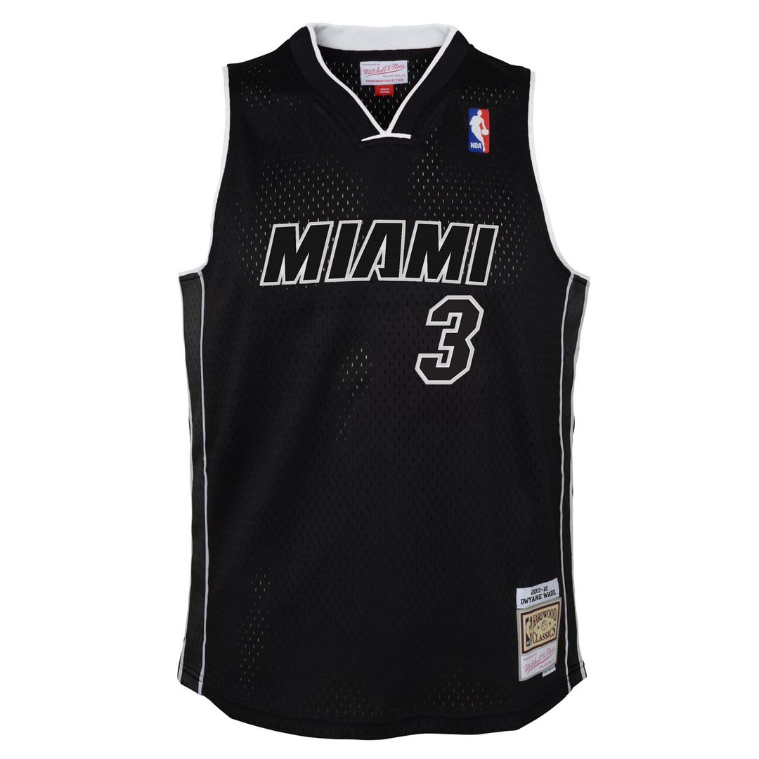 Miami Heat Dwyane Wade Mitchell & Ness Youth 2011/12 product image 2