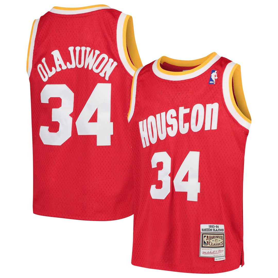 Houston Rockets Hakeem Olajuwon Mitchell & Ness Youth product image 1