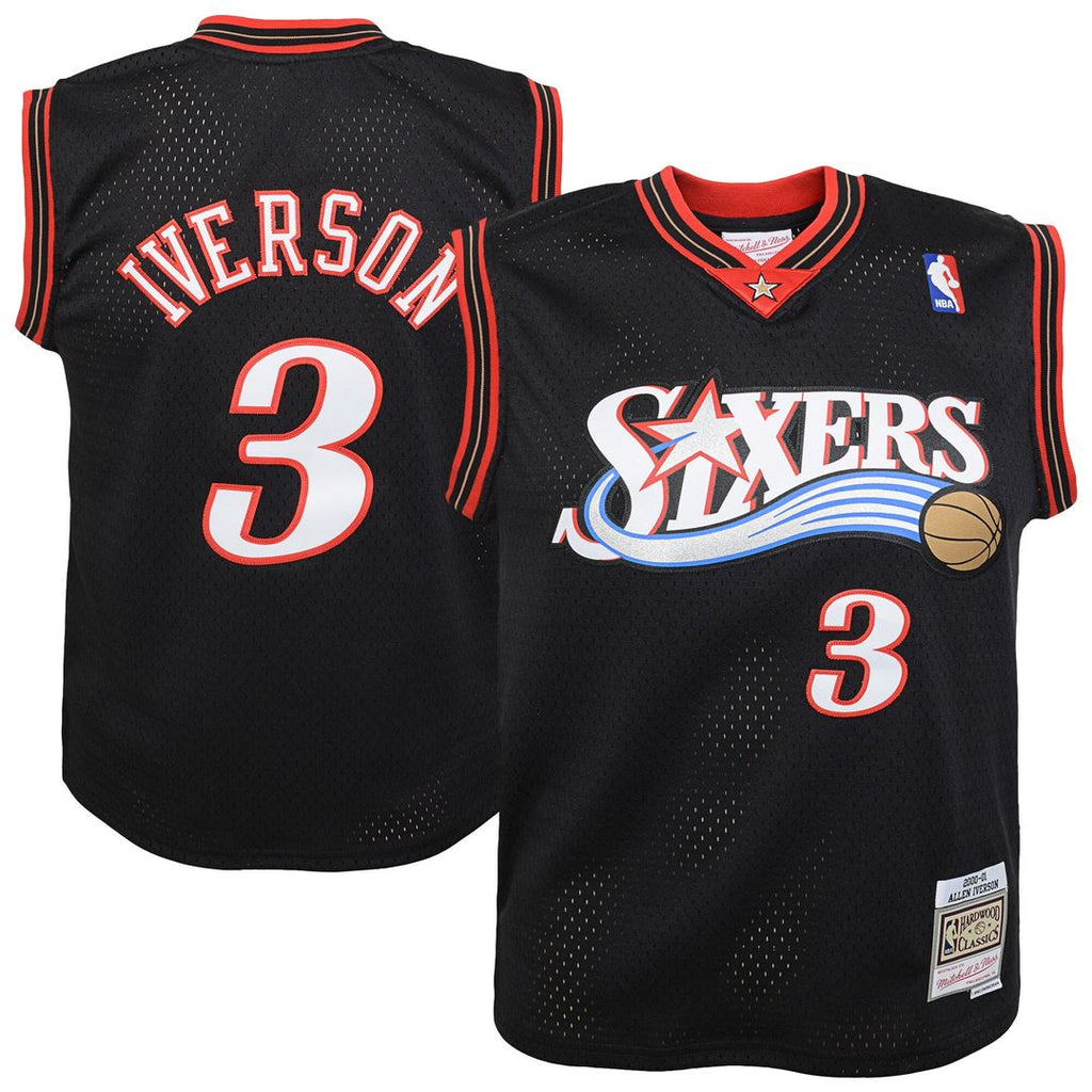 Philadelphia 76ers Allen Iverson Mitchell & Ness Youth 2000 product image 1