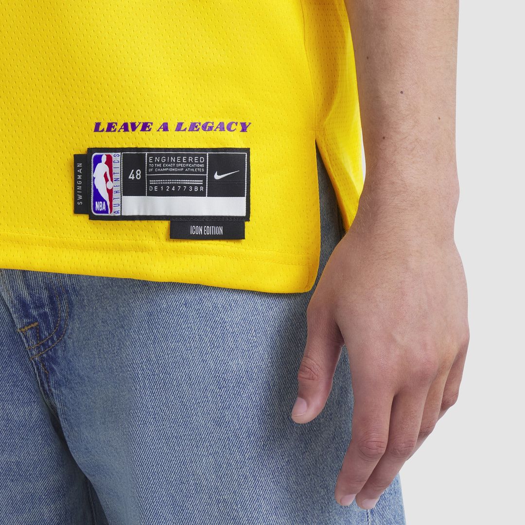 Los Angeles Lakers LeBron James Nike Unisex Swingman Jersey product image 16