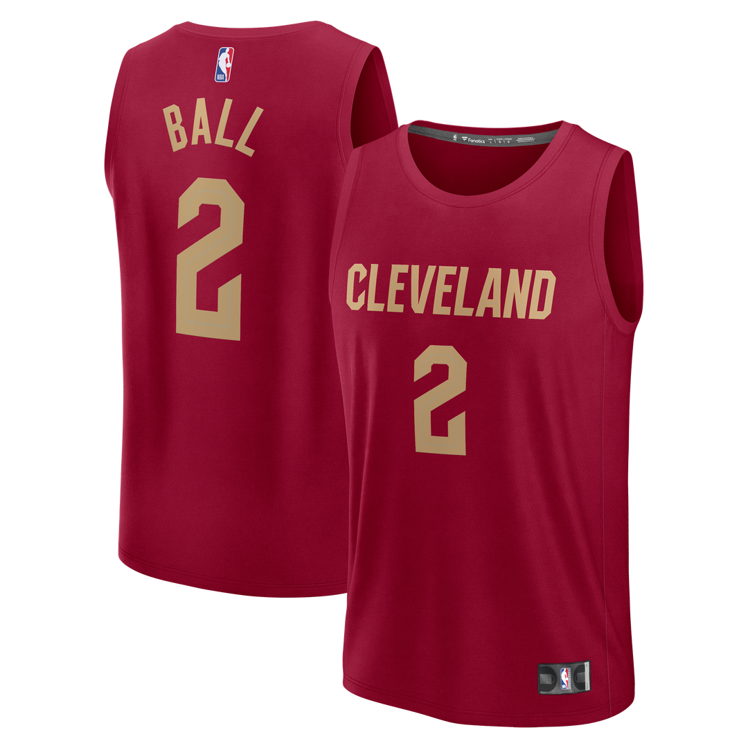 Cleveland Cavaliers Lonzo Ball Fanatics Fast Break Replica product image 1