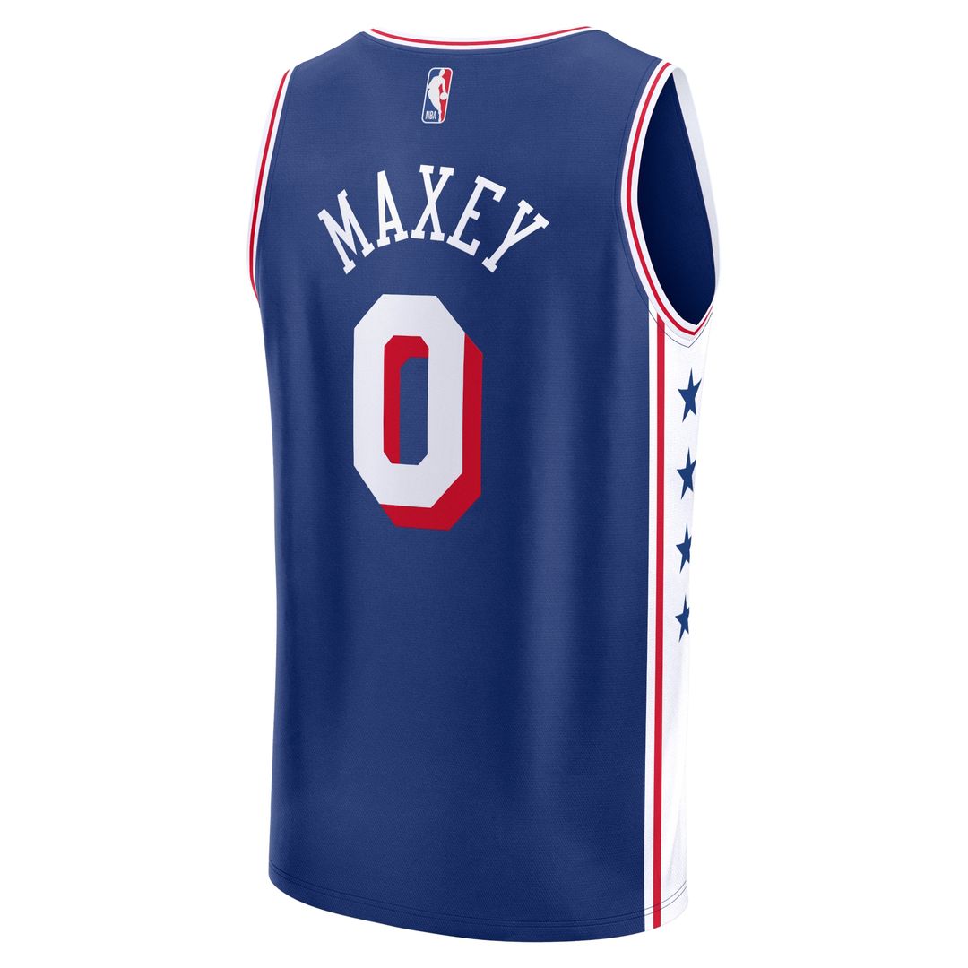 Philadelphia 76ers Tyrese Maxey Fanatics Fast Break Replica product image 3