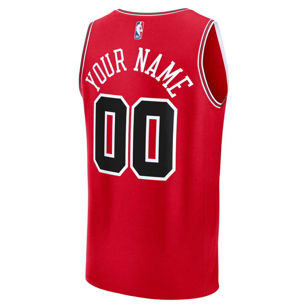 Chicago Bulls Fanatics Fast Break Custom Jersey - Icon product image 9