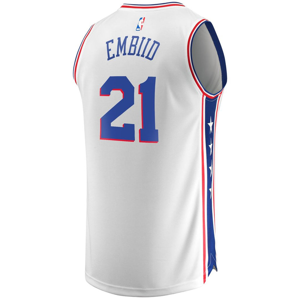 Philadelphia 76ers Joel Embiid Fanatics Replica Jersey product image 3