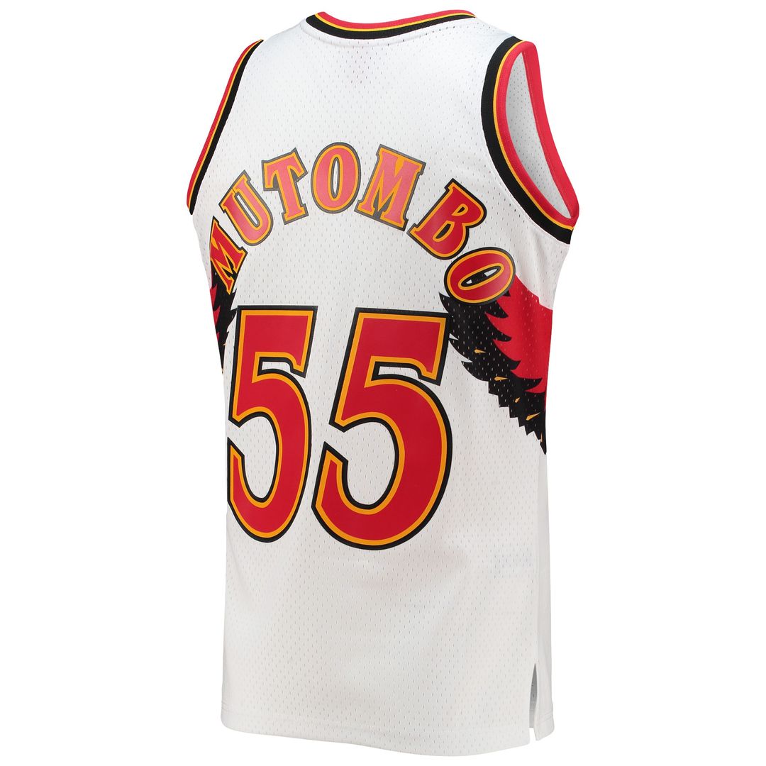 Atlanta Hawks Dikembe Mutombo Mitchell & Ness 1996/97 product image 3