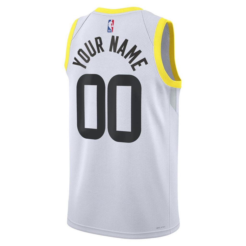 Utah Jazz Nike Unisex Swingman Custom Jersey Gold - Icon product image 9