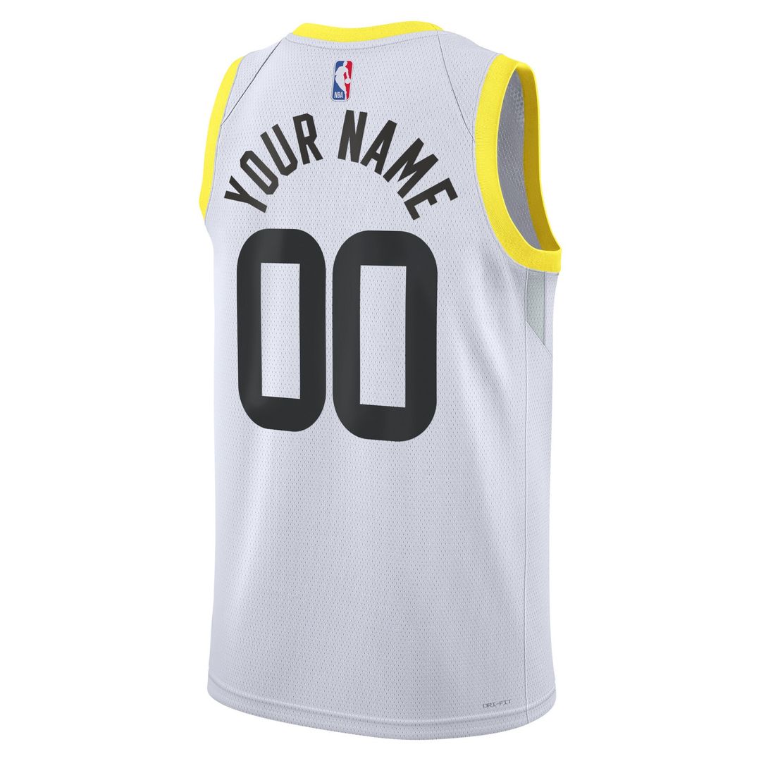 Utah Jazz Nike Unisex Swingman Custom Jersey Gold - Icon product image 9