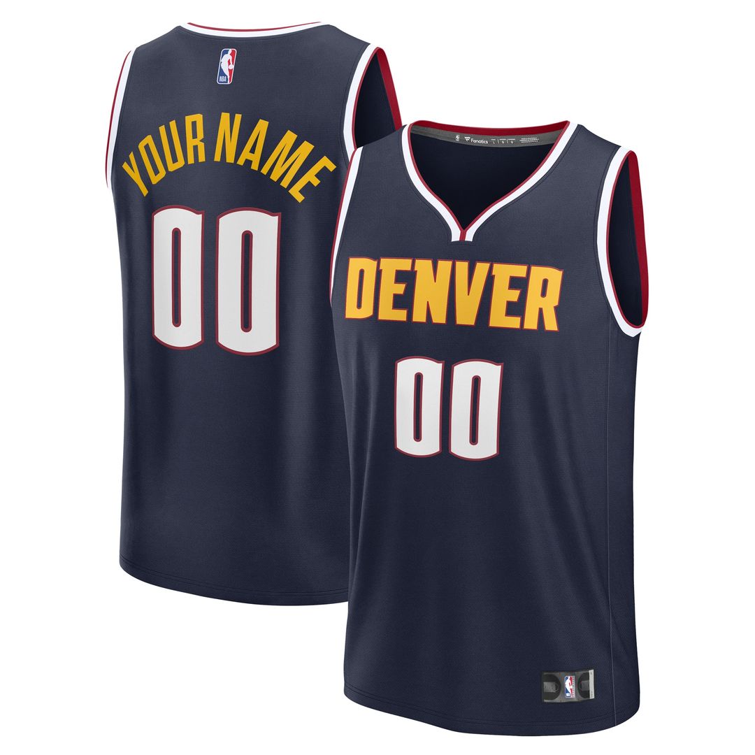 Denver Nuggets Fanatics Fast Break Custom Jersey - Icon product image 1