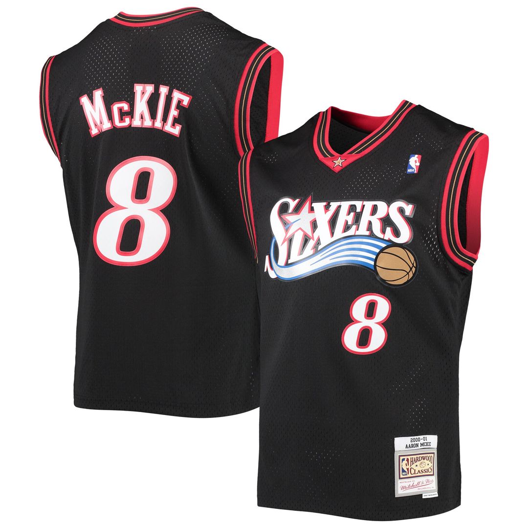 Philadelphia 76ers Aaron McKie Mitchell & Ness Hardwood product image 1