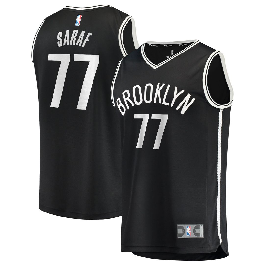 Brooklyn Nets Ben Saraf Fanatics Fast Break Replica Jersey product image 1
