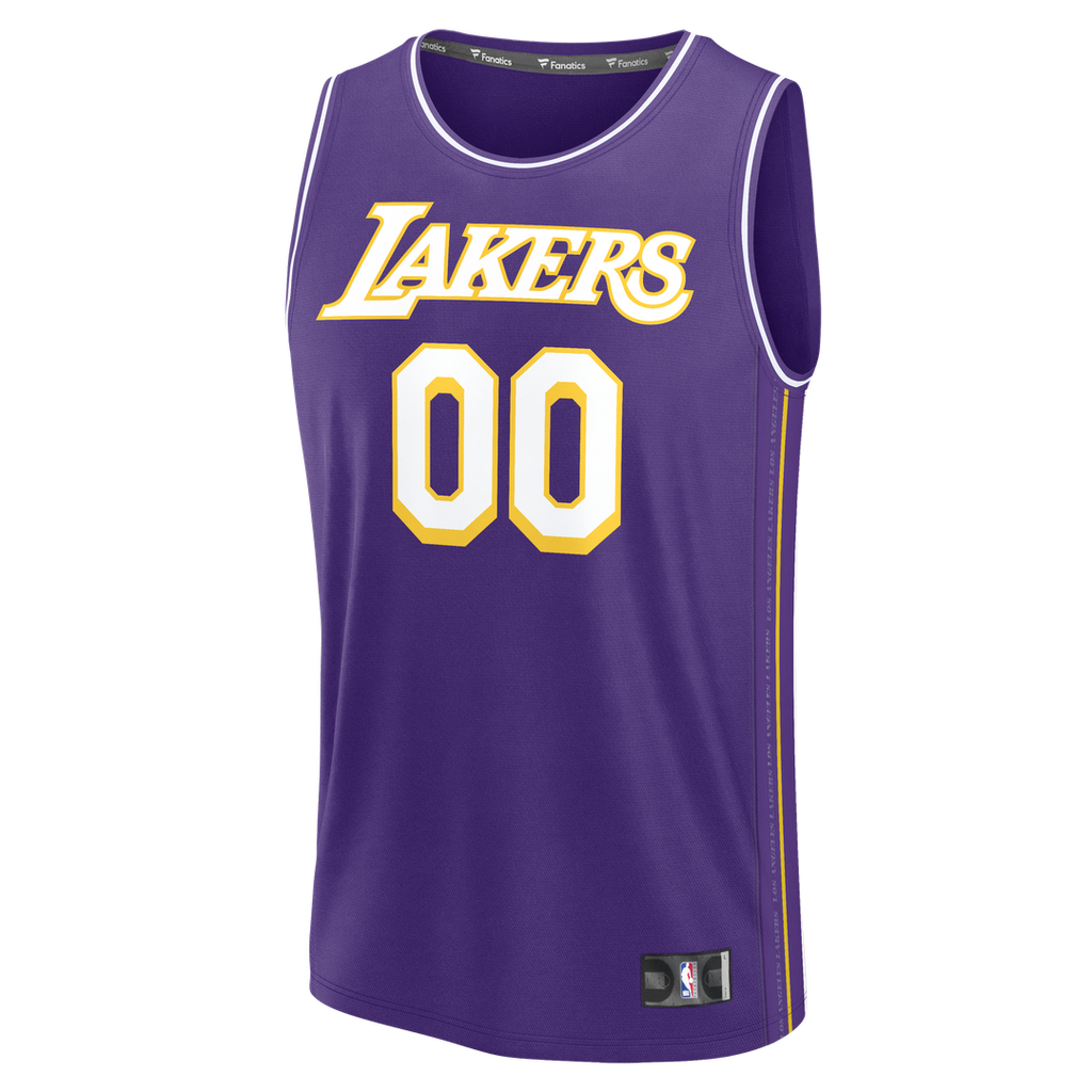 Los Angeles Lakers Fanatics Fast Break Custom Replica product image 11