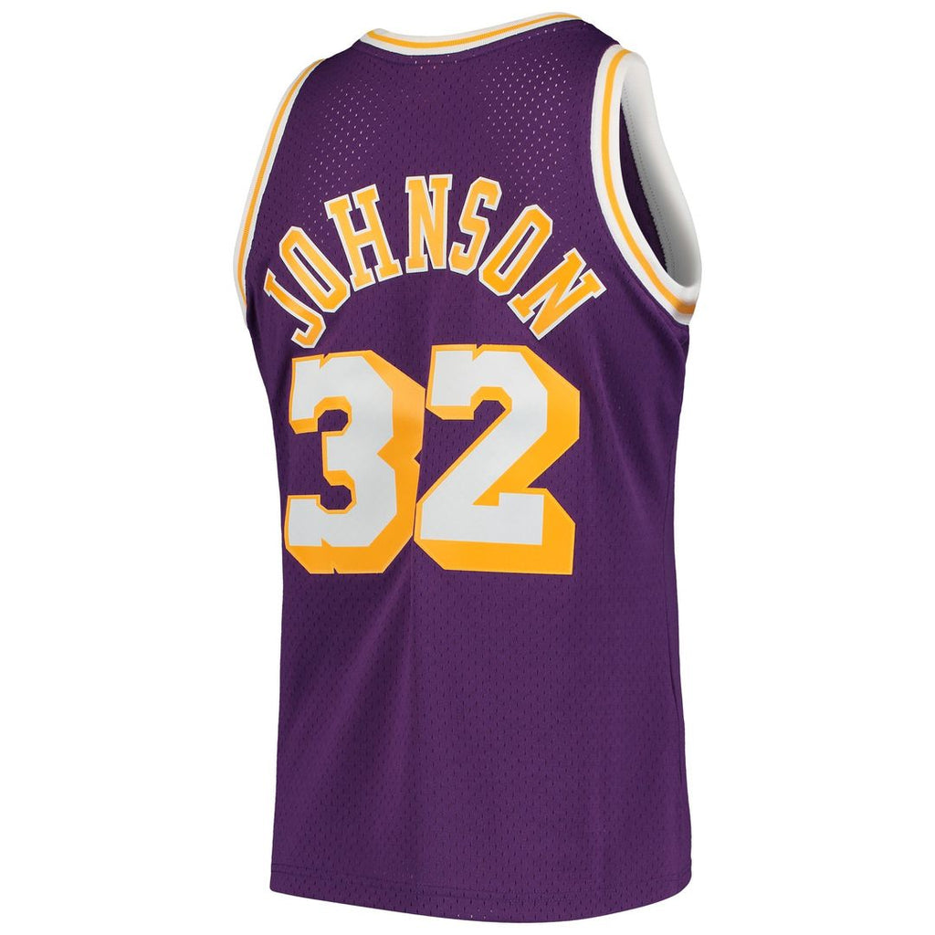 Los Angeles Lakers Magic Johnson Mitchell & Ness 1984/85 product image 3