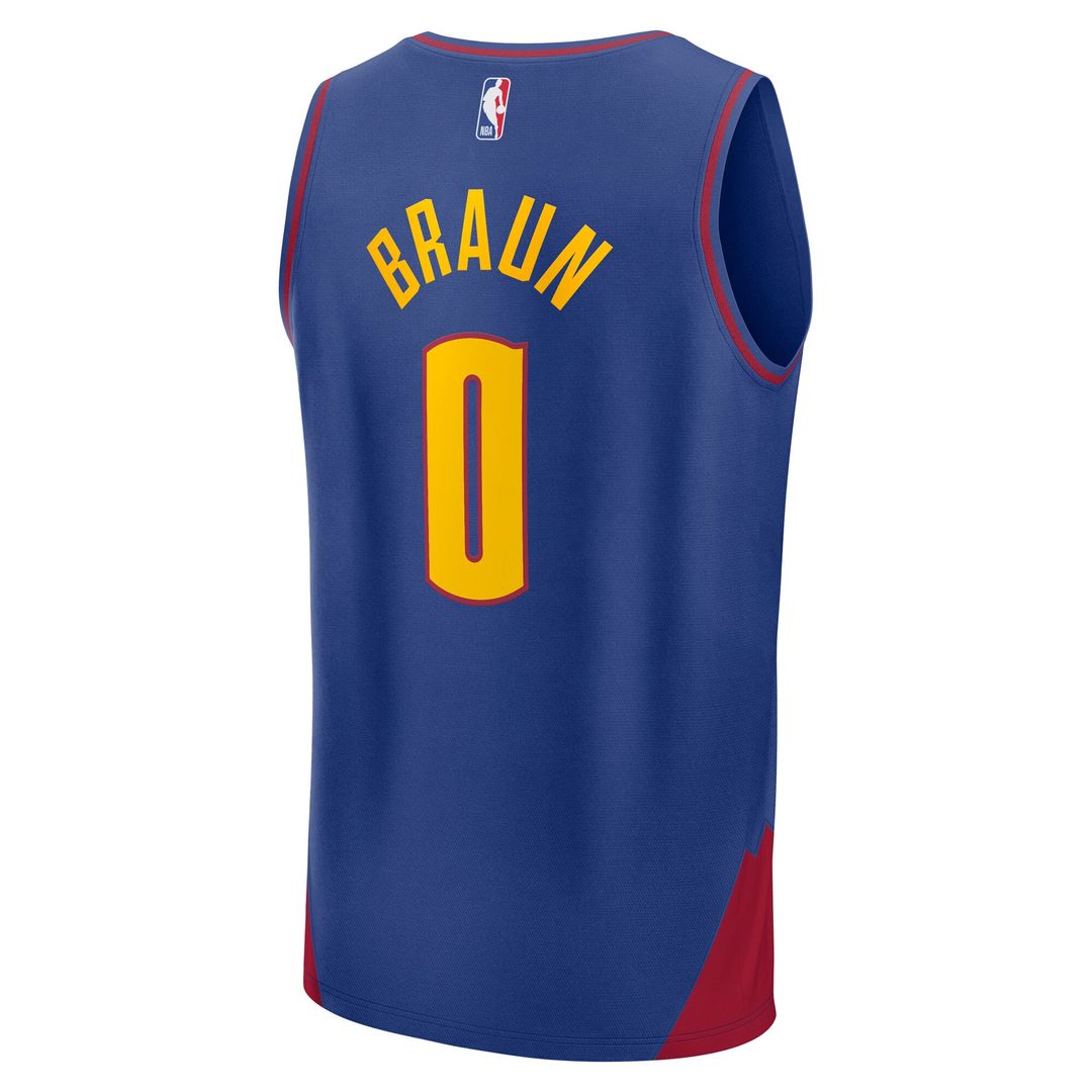 Denver Nuggets Christian Braun Fanatics Fast Break Replica product image 3