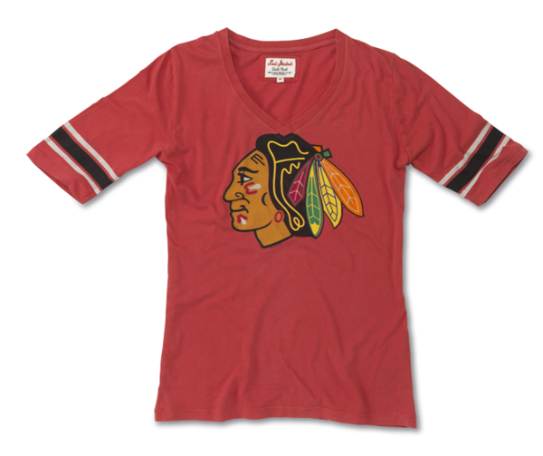 Chicago Blackhawks Mahalo T-Shirt By Red Jacket for Women product image 1, provided for visual reference and product detail