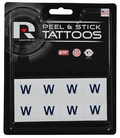 Chicago Cubs "W" Flag 8 Piece Tattoo Set By Rico product image 1, provided for visual reference and product detail review