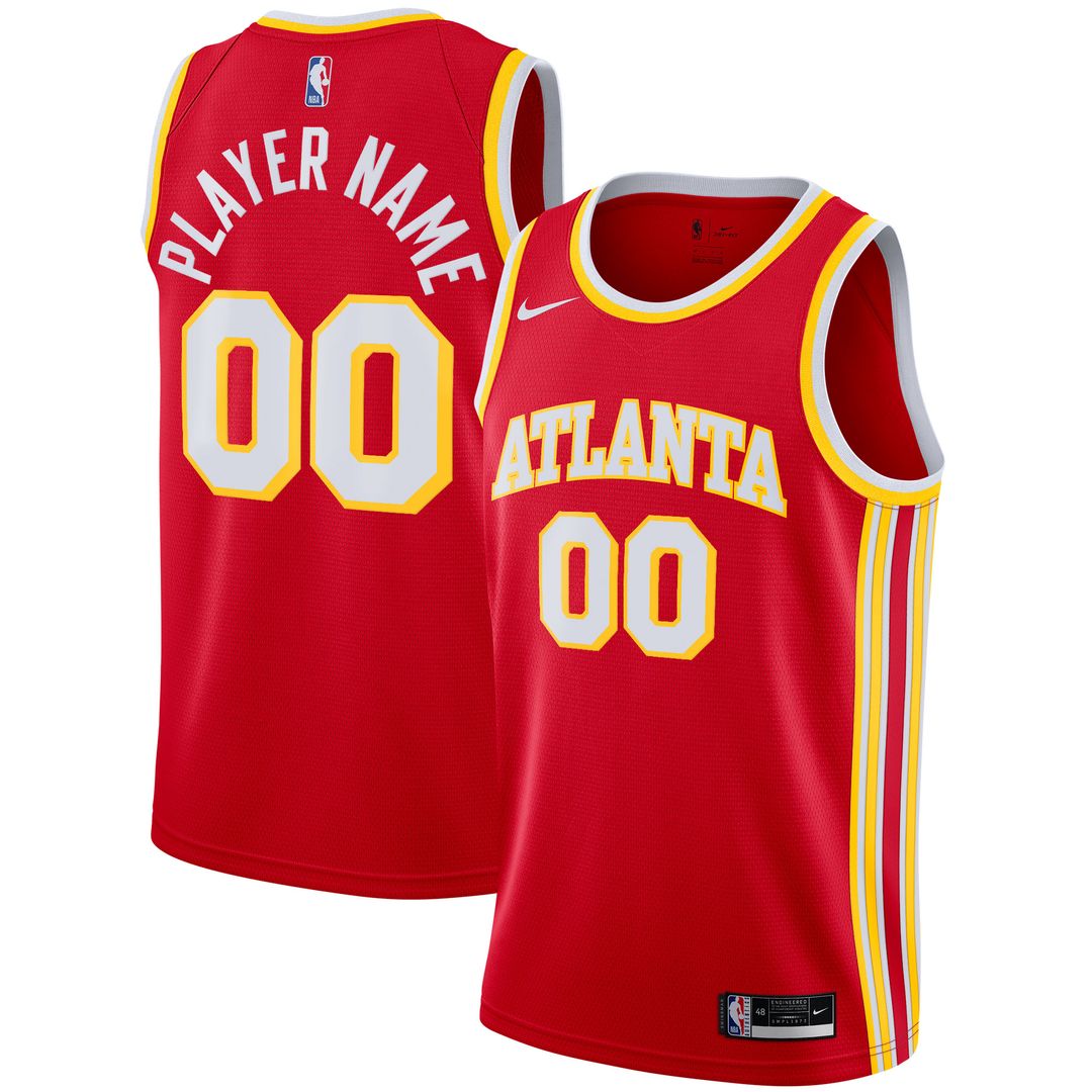 Atlanta Hawks Nike 2020/21 Swingman Custom Jersey - Icon product image 4