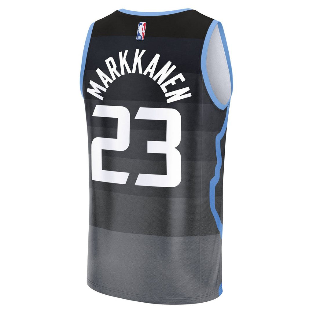 Utah Jazz Lauri Markkanen Fanatics Youth Fast Break Jersey product image 3