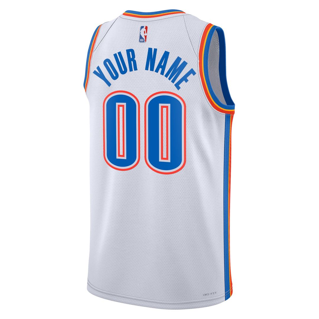 Oklahoma City Thunder Nike Unisex Swingman Custom Jersey product image 3