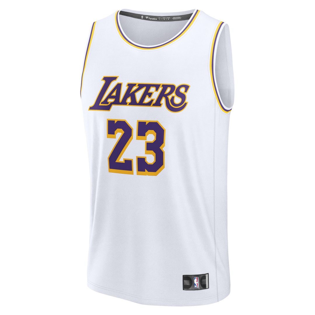 Los Angeles Lakers LeBron James Fanatics Fast Break Replica product image 2