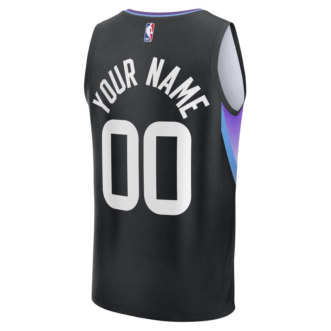 Utah Jazz Fanatics Youth Fast Break Custom Replica Jersey product image 3