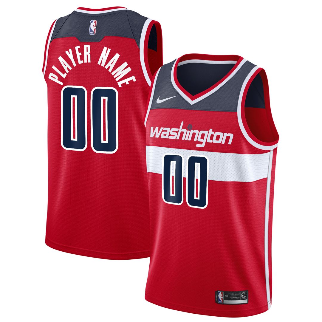 Washington Wizards Nike 2020/21 Swingman Custom Jersey product image 4